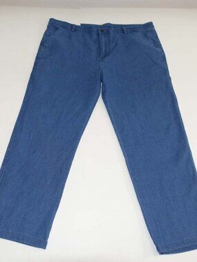 Jett Men's Straight Fit Jeans Size 2XL x 28.5 Blue Soft Stretch Denim Pants